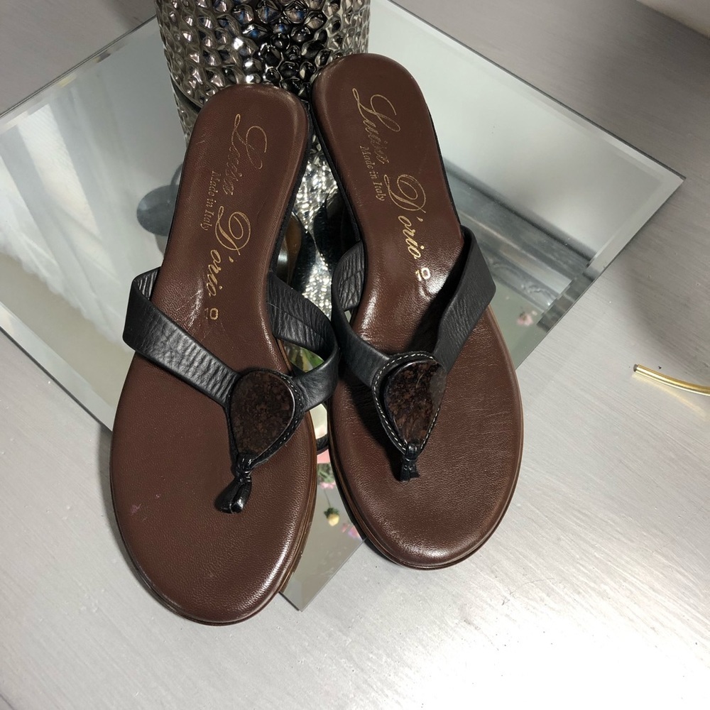 Luisa D'orio Womens Open Toe Casual Sandals